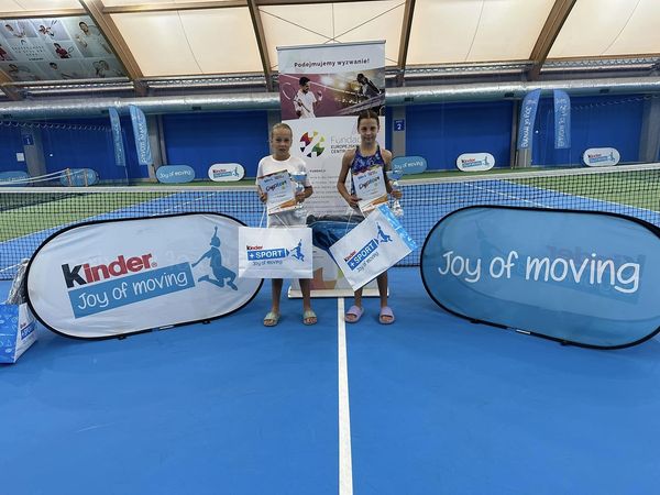 Natalia Cytrycka wygrywa drugi turniej do lat 10 Kinder Joy of moving Tennis Trophy!