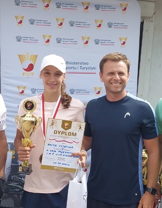 Anita Cytrycka podwójną medalistką IMP do lat 14!
