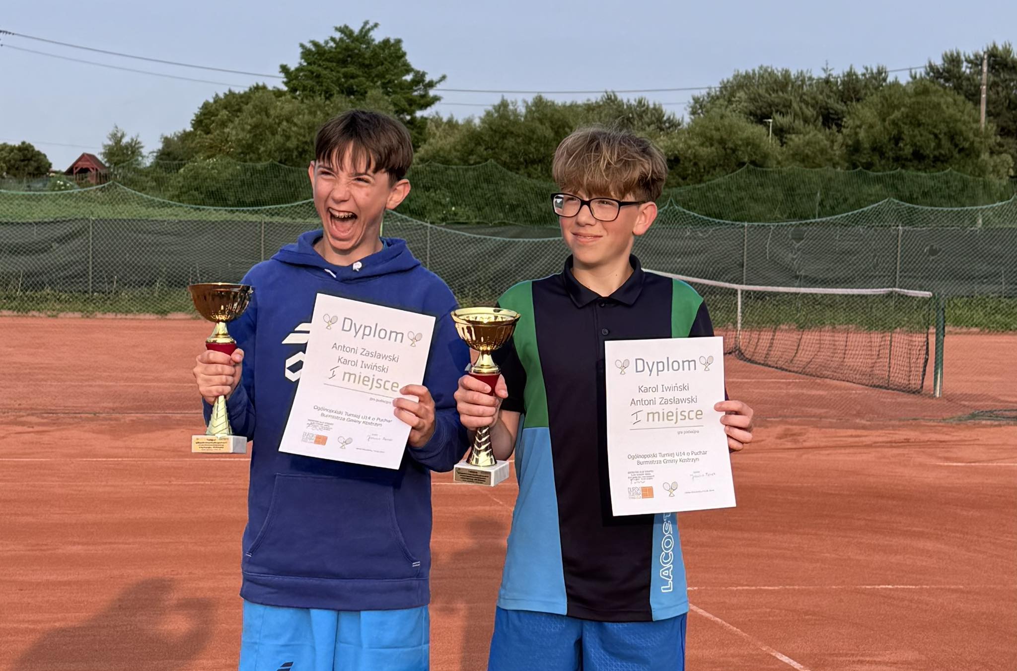 Karol Iwiński wygrywa OTK