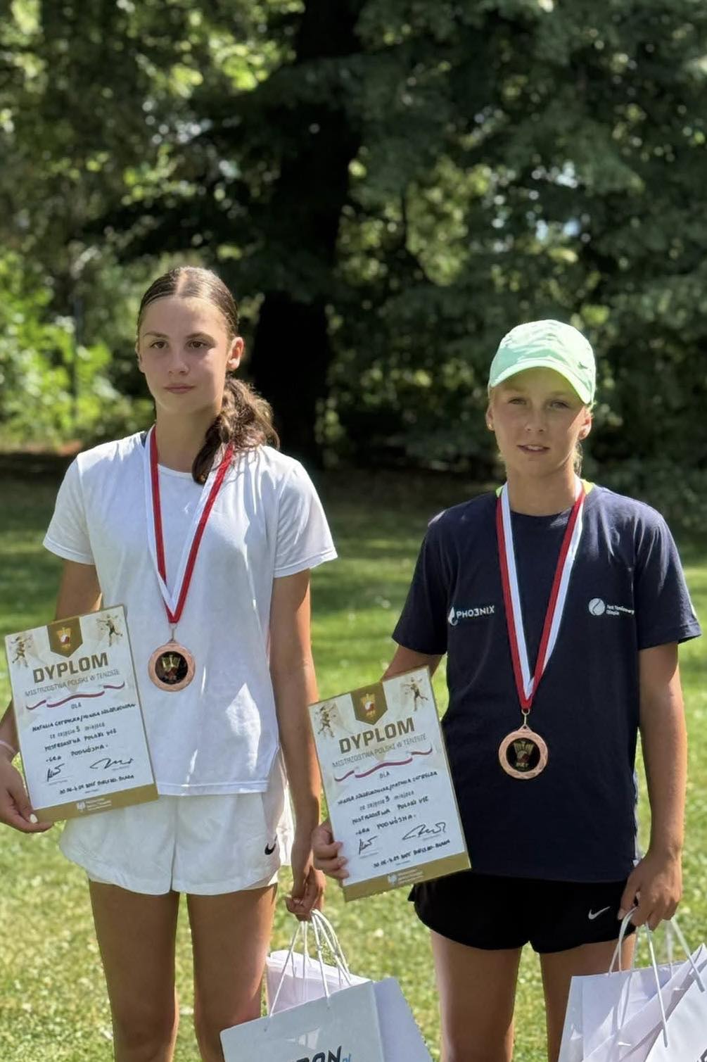 Natalia Cytrycka z medalem Mistrzostw Polski