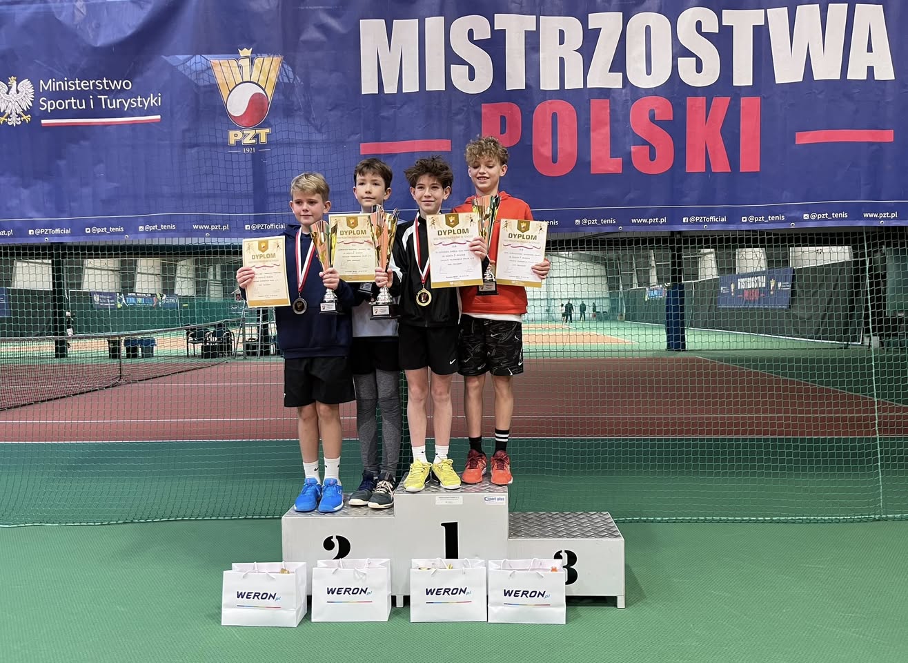 Mikołaj Sęk wicemistrzem Polski do lat 12